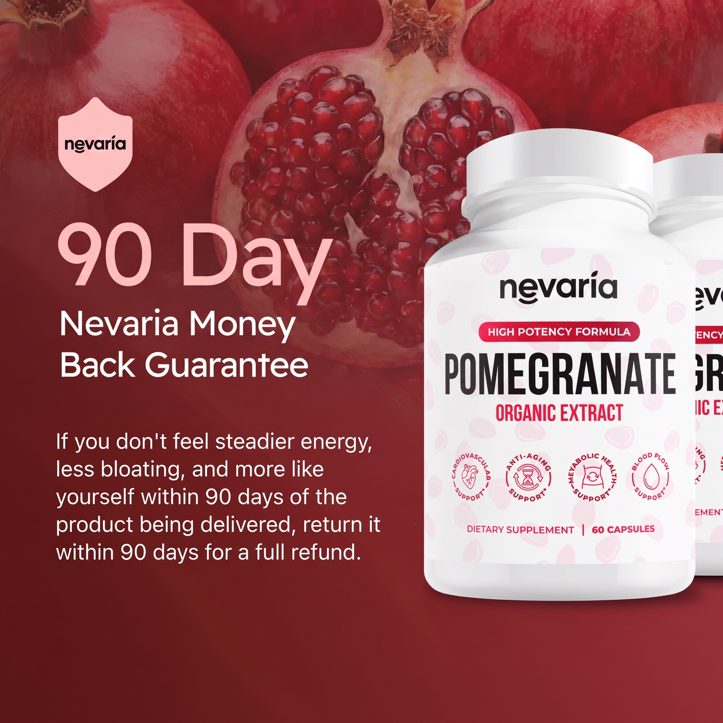 Organic Pomegranate Extract Capsules
