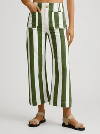 Green & White