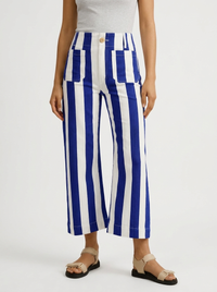 Royal Blue & White
